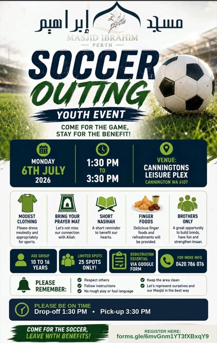 Youth Soccer Outing