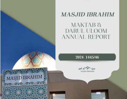 Masjid Ibrahim Annual Report