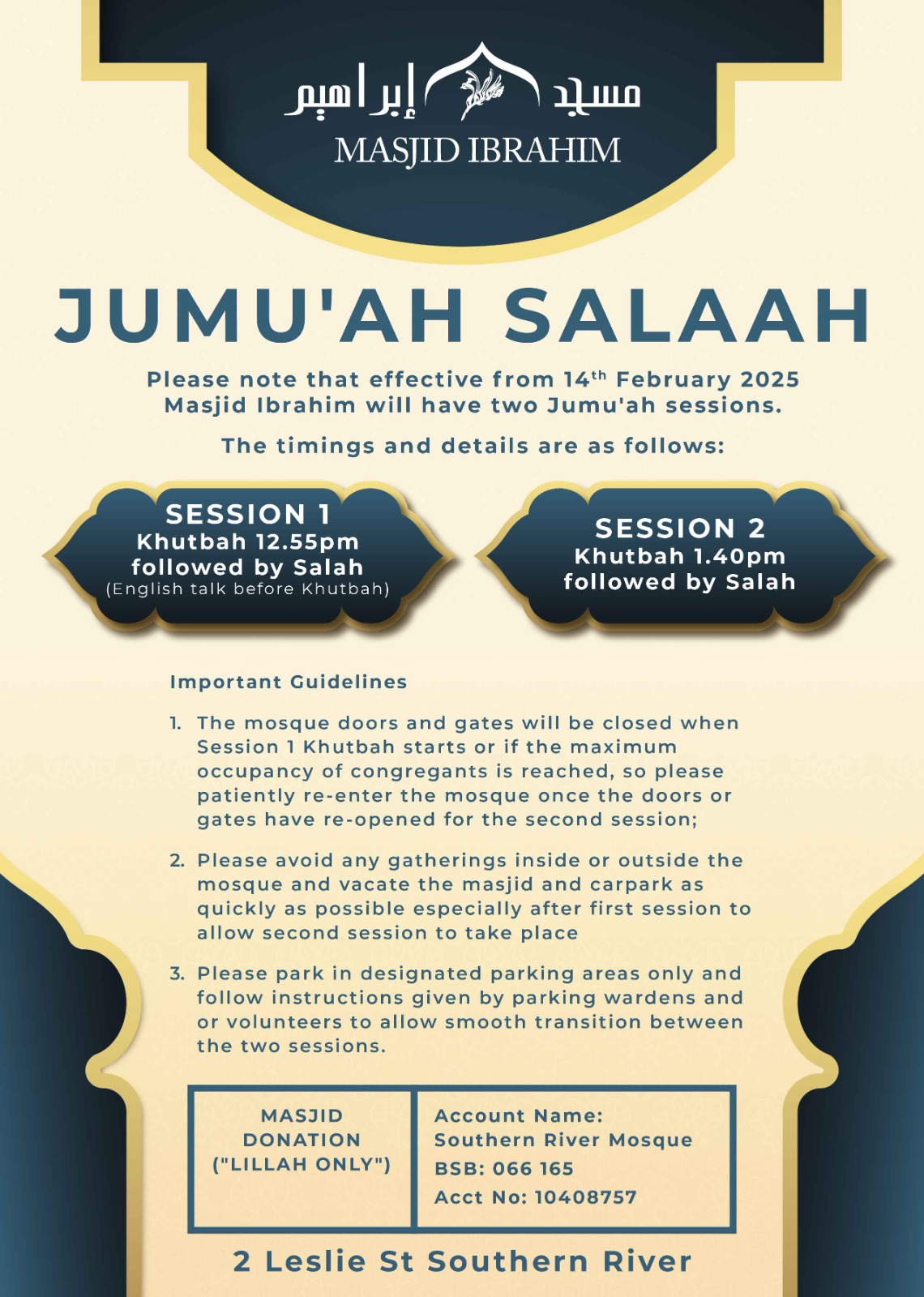 TWO Jumu'ah Khutbah